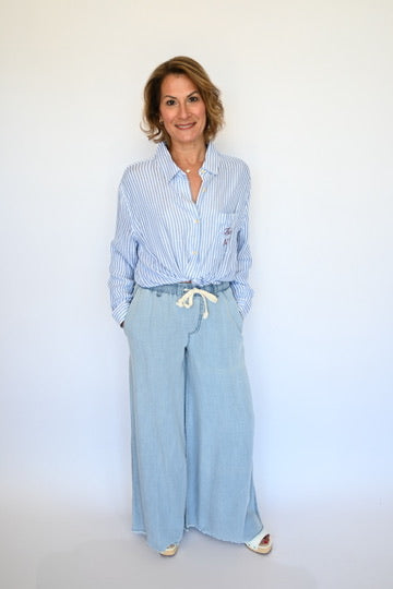 Tessa Tencel Wide Leg pant