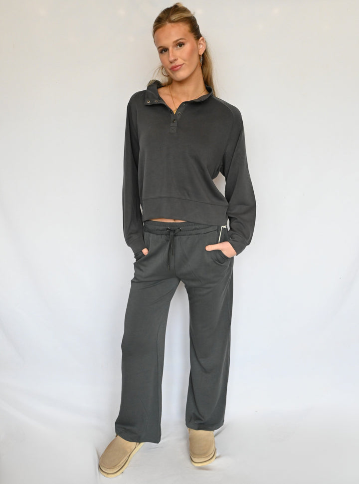 Graphite Cloud Pullover