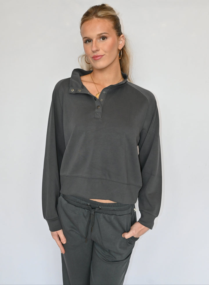 Graphite Cloud Pullover