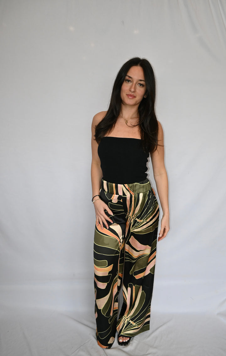 Zade Elastic Waist Pants