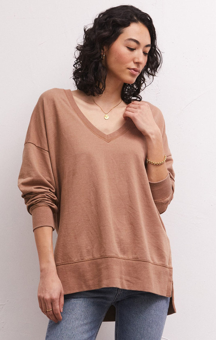 Modern V Neck Weekender