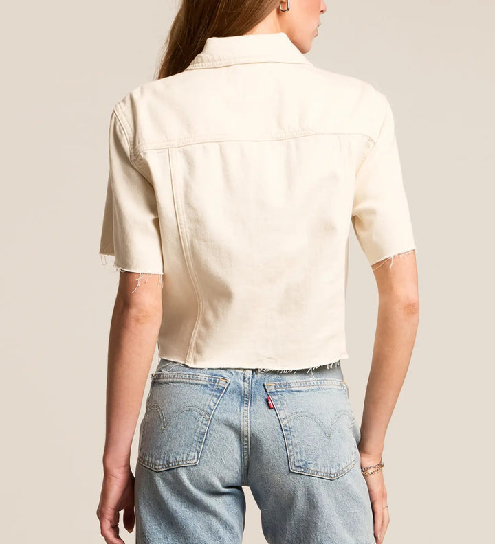 Casi Cropped Denim Jacket