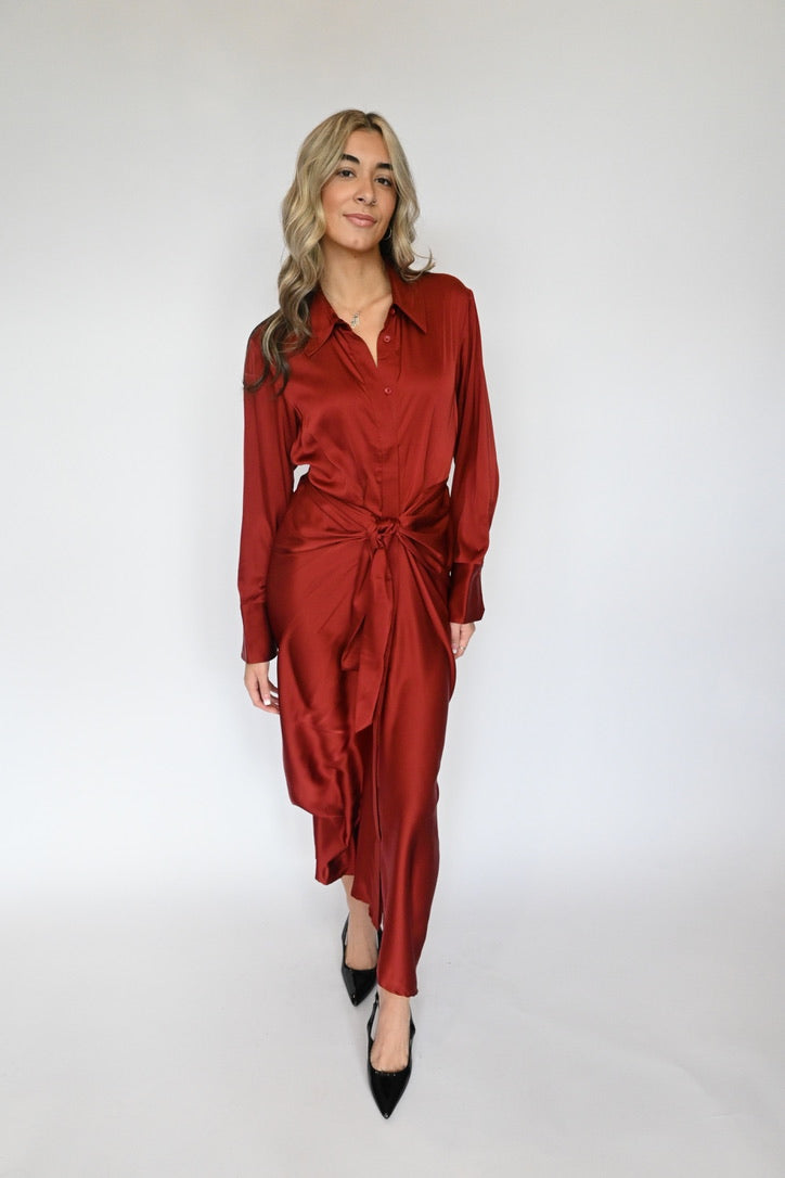 Marlowe Wrap Maxi Dress