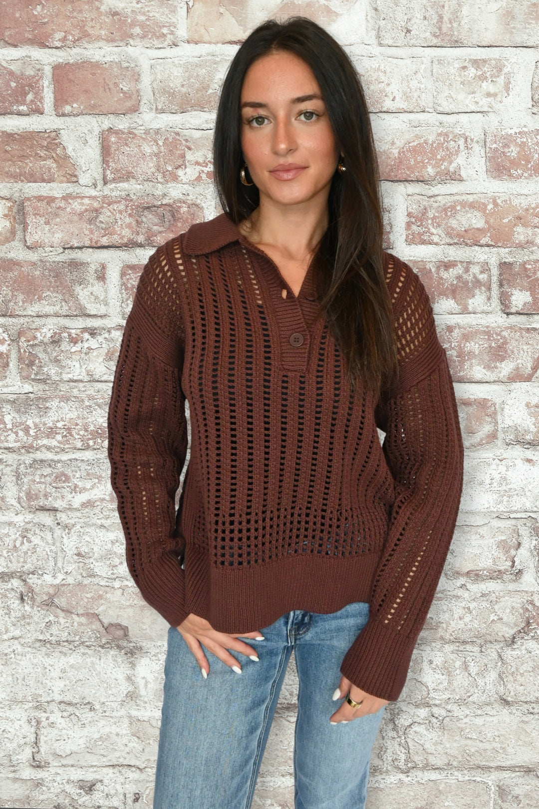 Looking Glass Polo Sweater