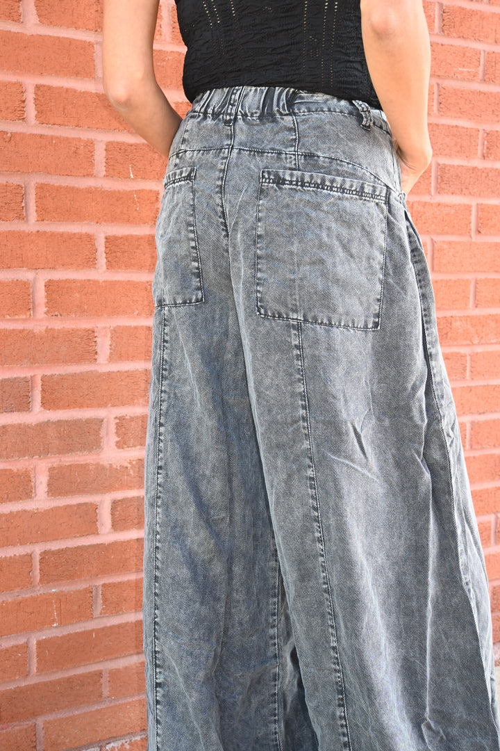 Tencel Ultra Wide Leg Pant