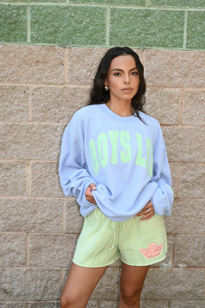 LILAC RAZZLE DAZZLE V4 KARA CREWNECK