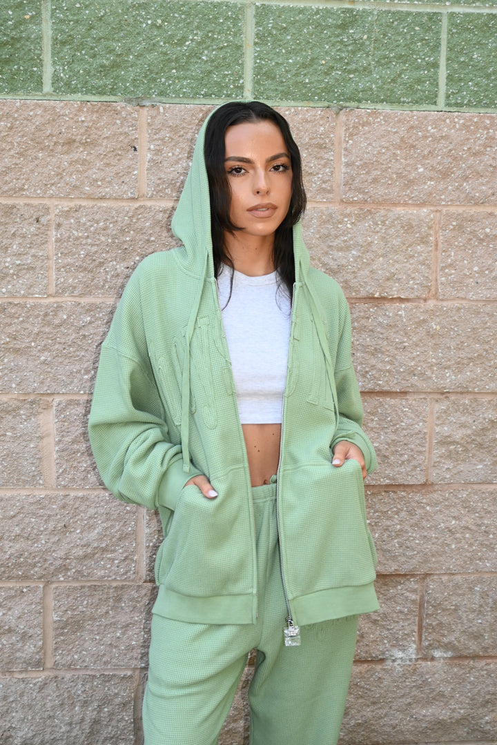OLIVE YOU HARLEY ZIP