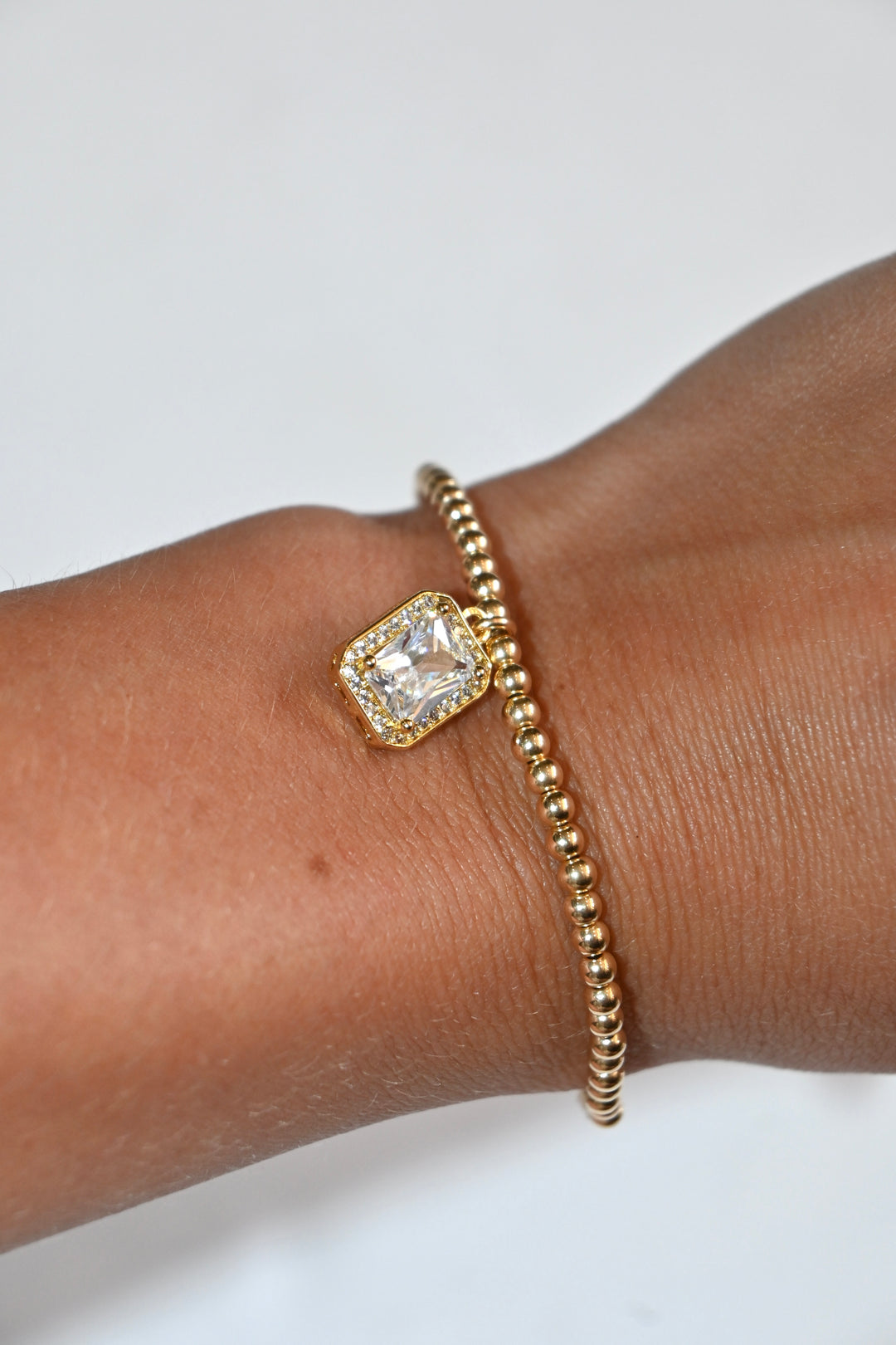Baguette Clear Bracelet