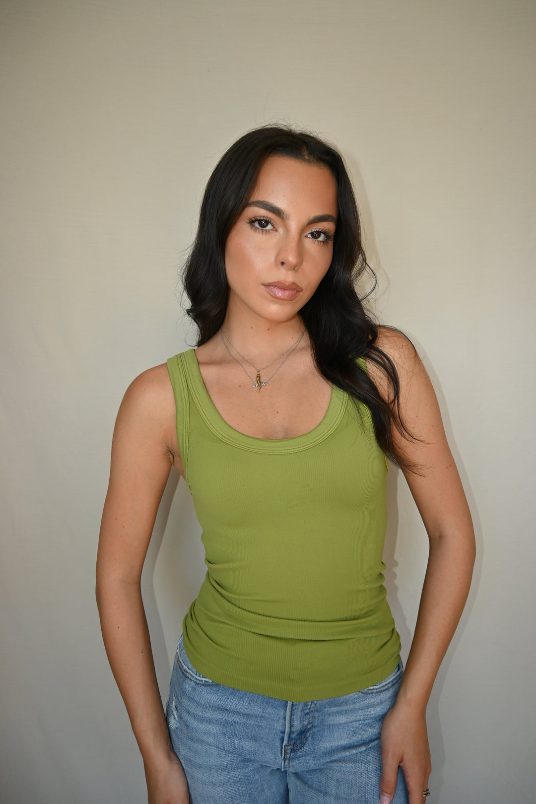 Reversible Ribbed Tank Top