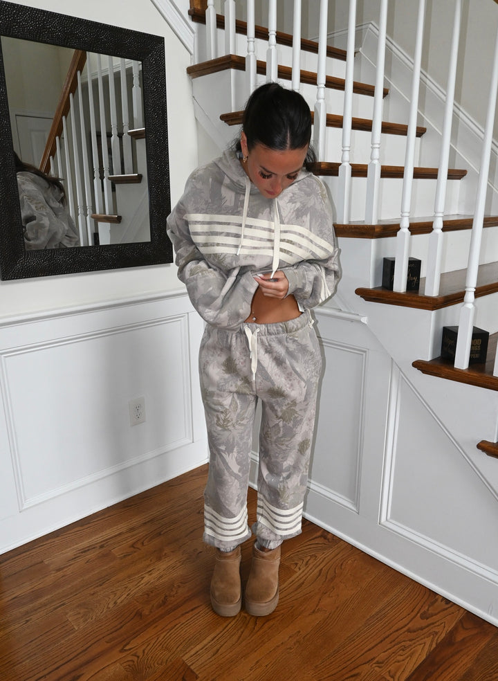 Camo Fleece Printed Jogger