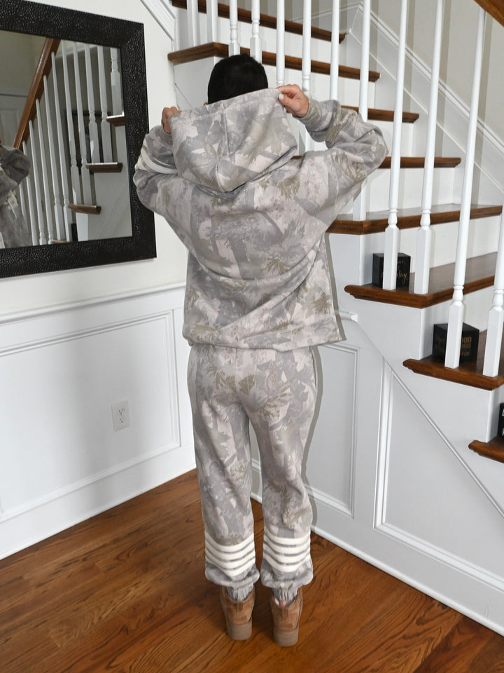 Camo Fleece Printed Jogger
