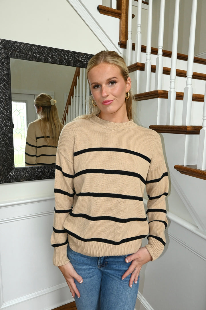 Boyfriend Striped Sweater
