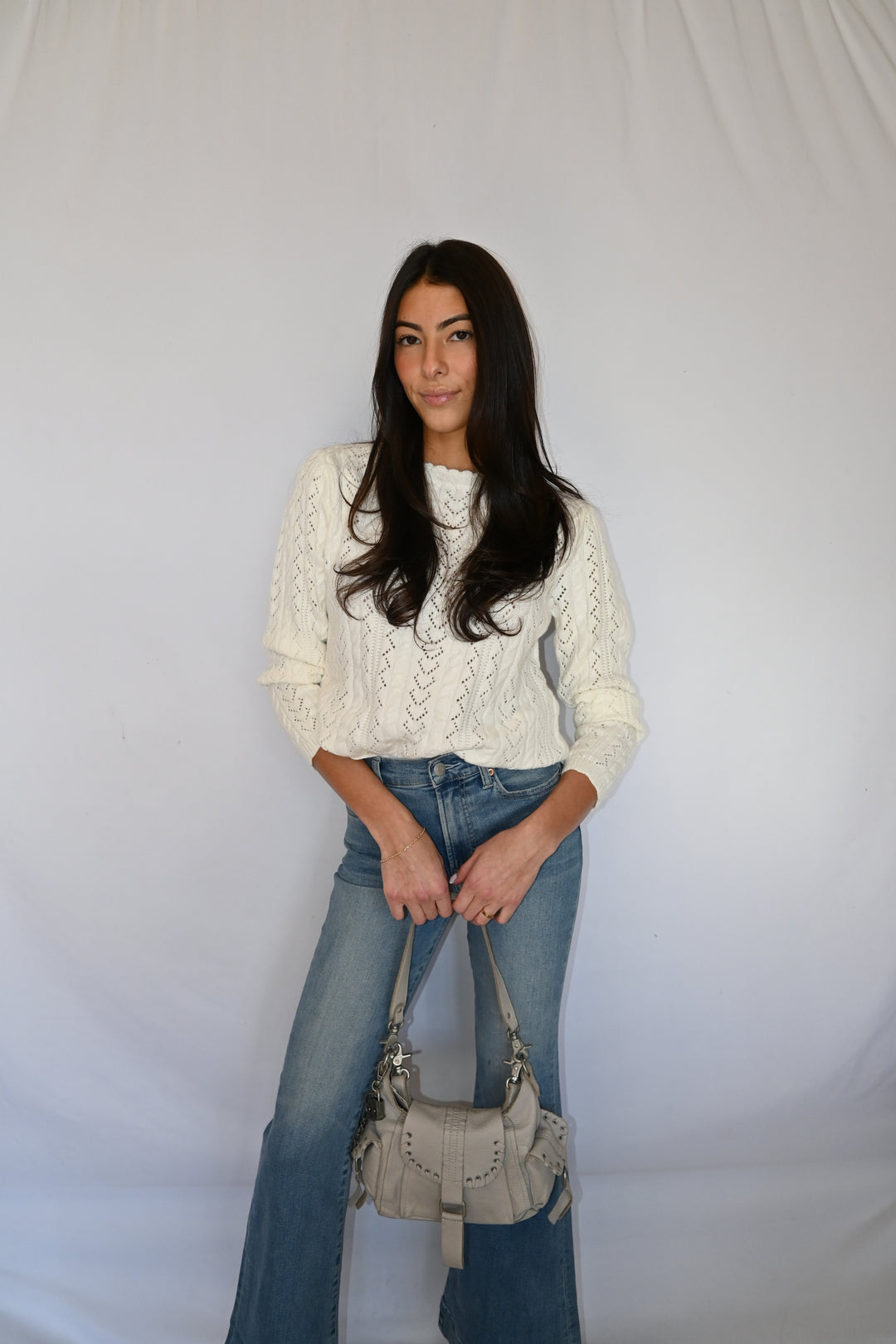 Scalloped Sweater