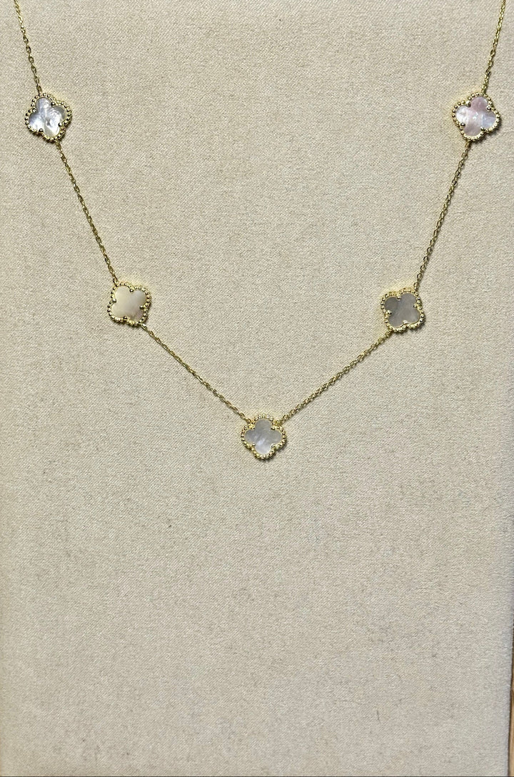 Timeless Clover BTY Gold Filled Necklace