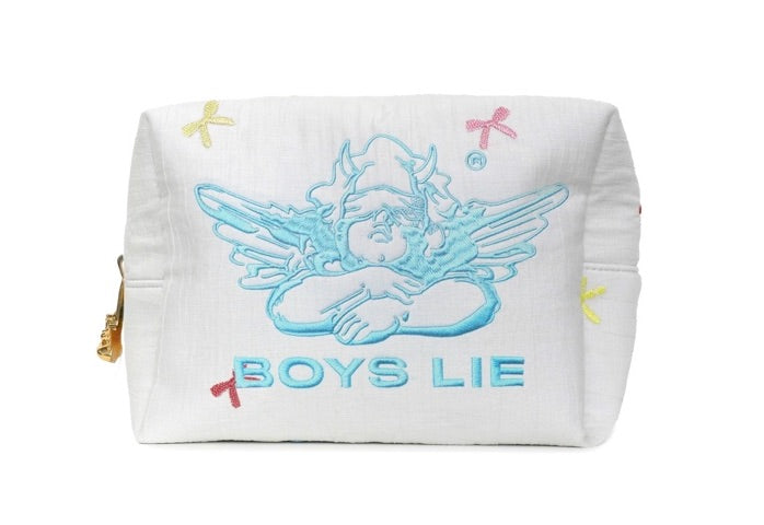 Bows Rule Boys Drool Pouch