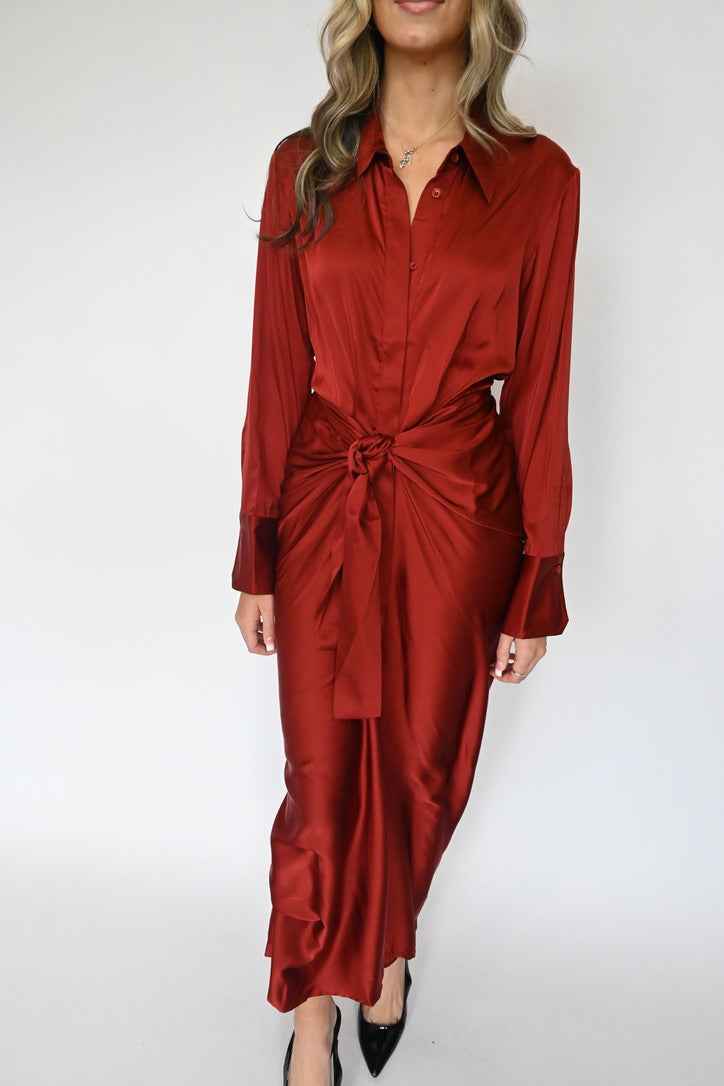 Marlowe Wrap Maxi Dress