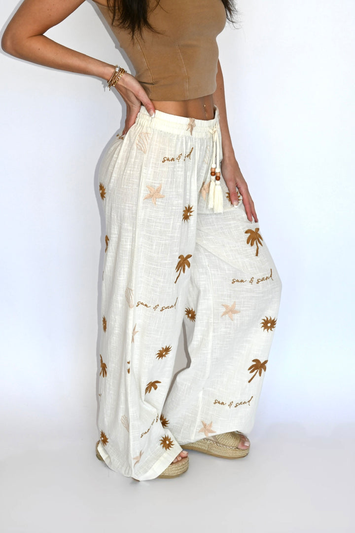 Sun & Sand Flowy Pants