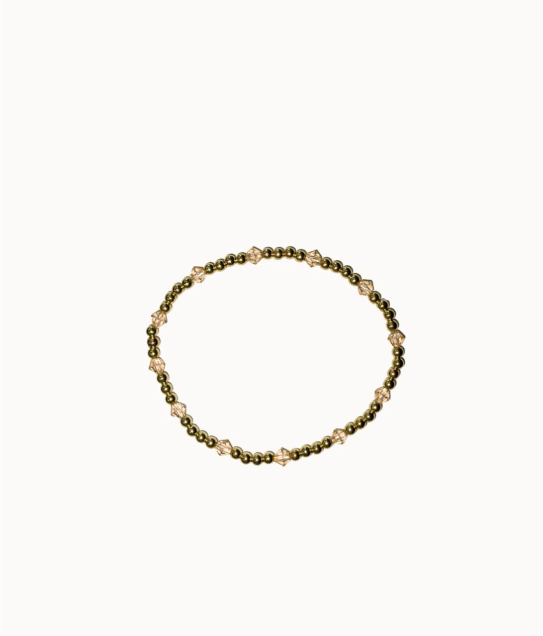 Crystal By the Yard Bracelet