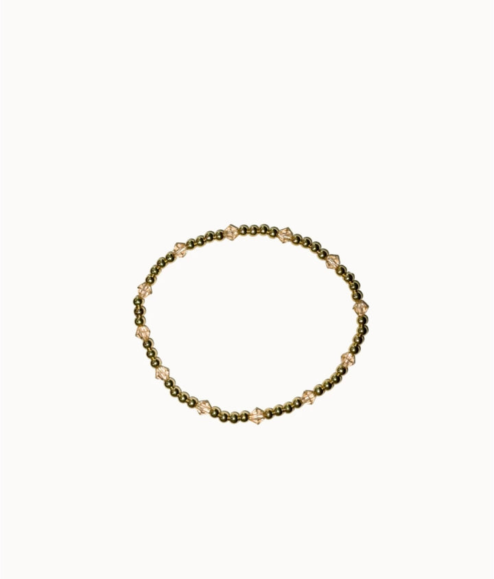 Crystal By the Yard Bracelet