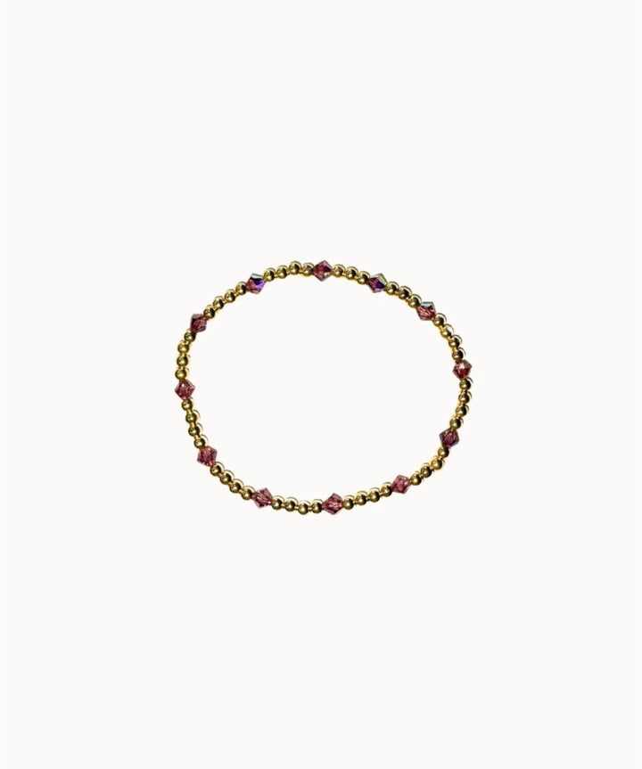Crystal By the Yard Bracelet