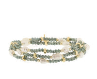 Pearl Crystal Stretch Bracelet