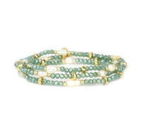 Pearl Crystal Stretch Bracelet