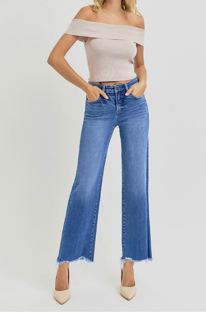 TC High Rise Ankle Straight