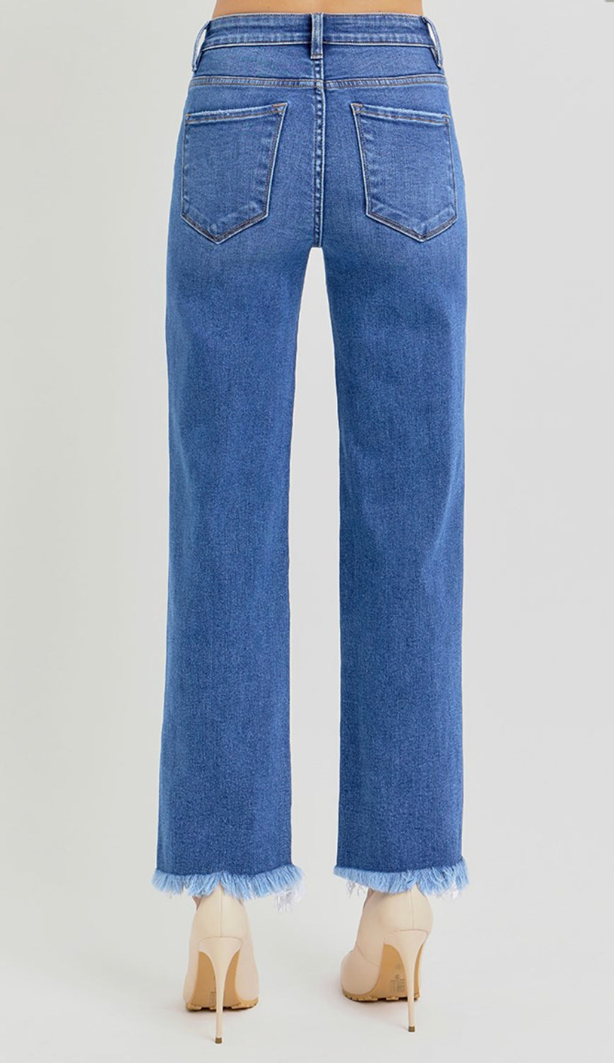 TC High Rise Ankle Straight