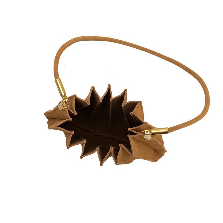 Carrie Vegan Suede Shoulder Bag