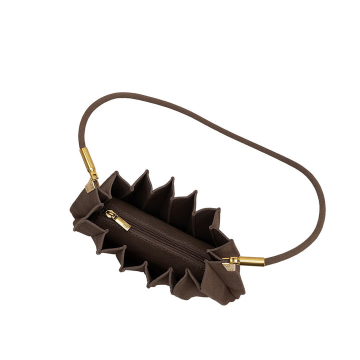 Carrie Vegan Suede Shoulder Bag