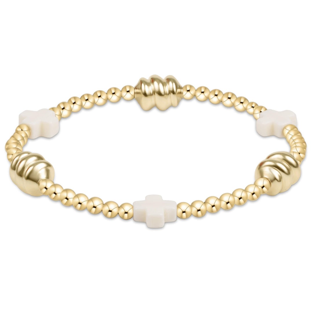 Signature Cross Multi 3mm Bracelet