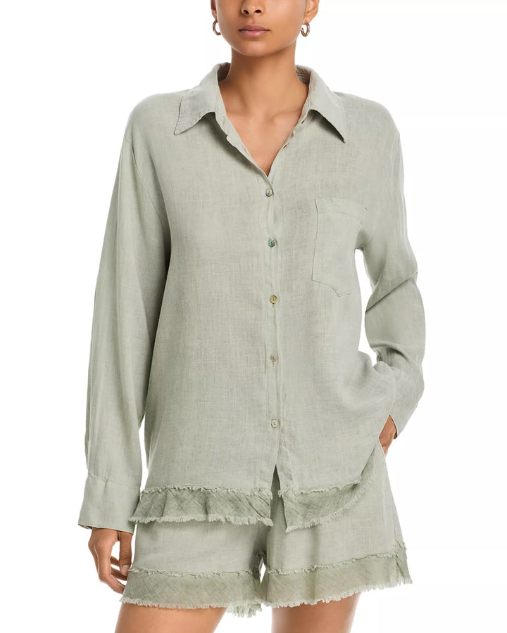 Destiny Linen Button Down