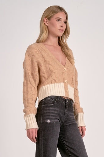 Chelly Colorblock Cardigan