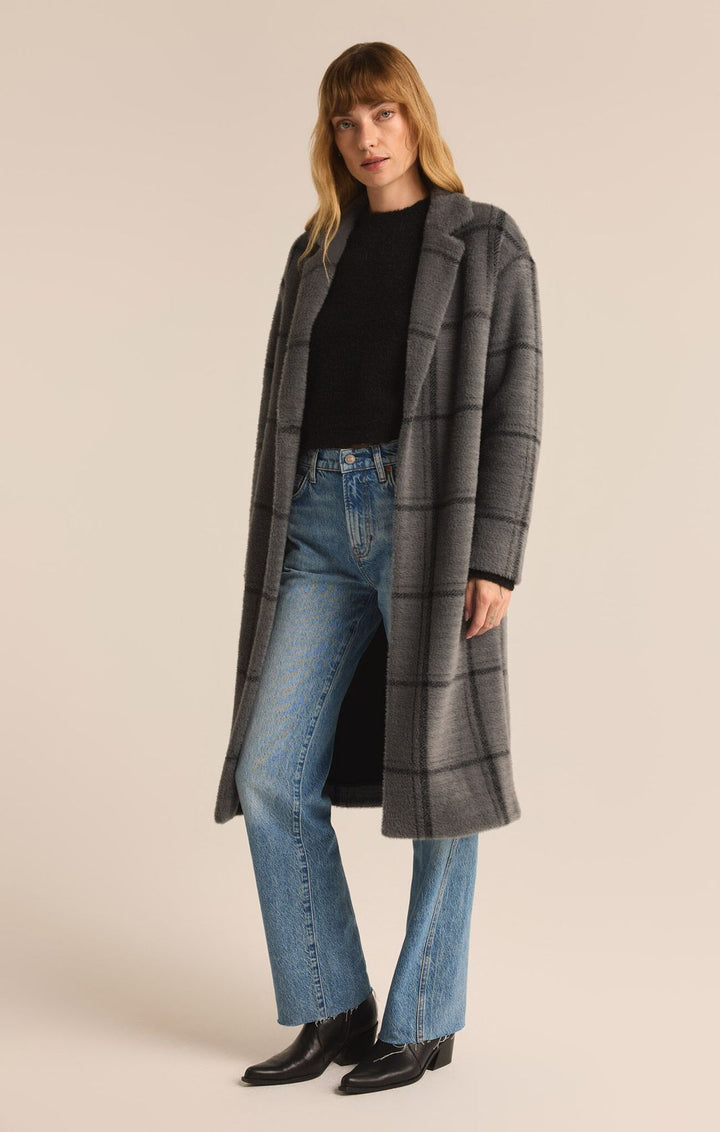 Mason Windowpane Coat