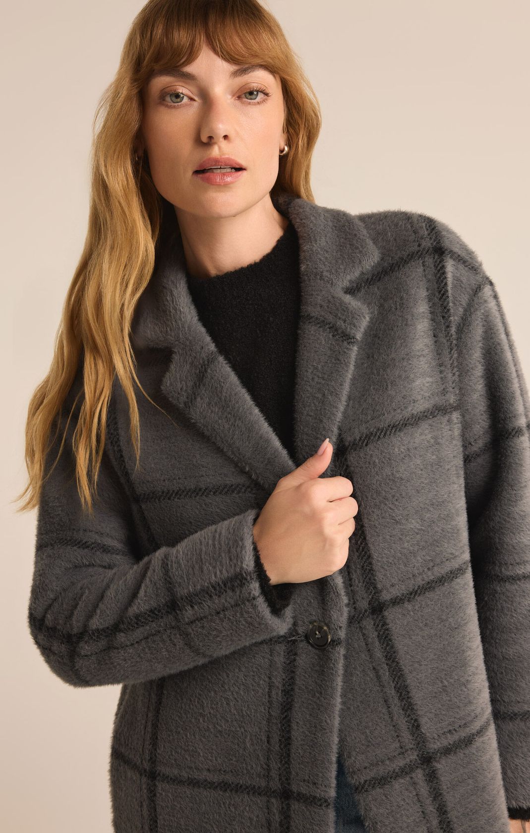 Mason Windowpane Coat