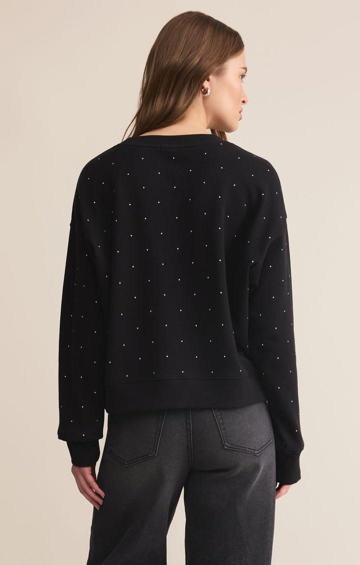 Sparkle Crew Neck Sweatshirt