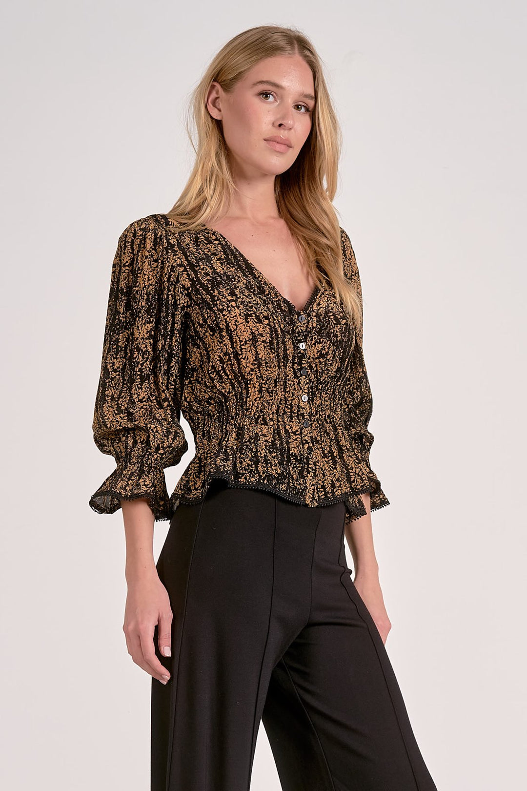 Brooke Printed Blouse