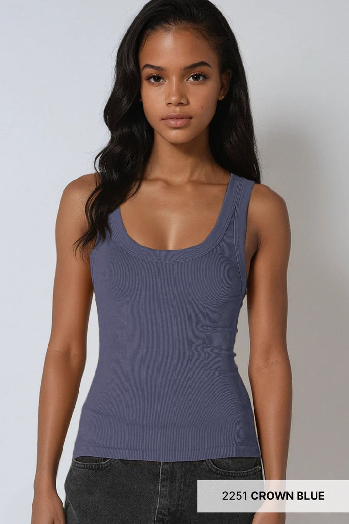 Reversible Ribbed Tank Top