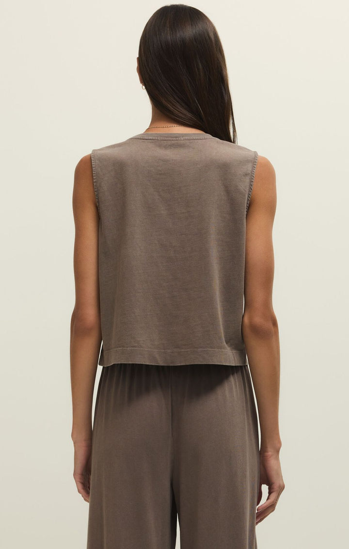 Sloane Jersey Muscle Tank