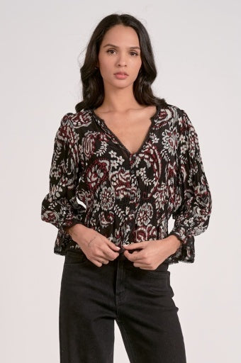 Brooke Printed Blouse