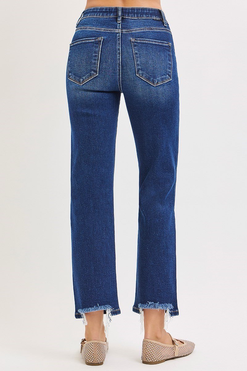 TC High-Rise Crop Straight Jean