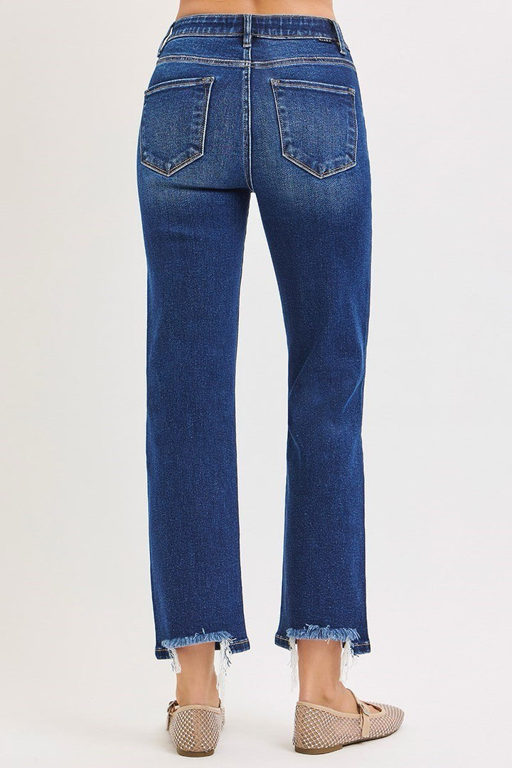 TC High-Rise Crop Straight Jean