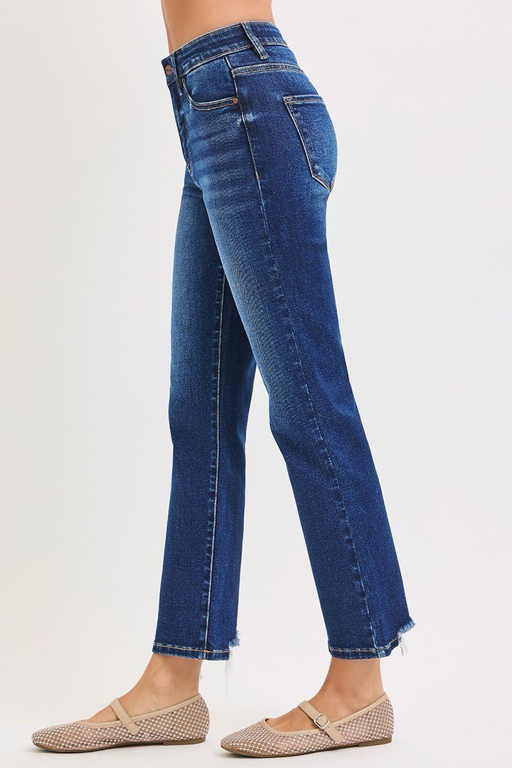 TC High-Rise Crop Straight Jean