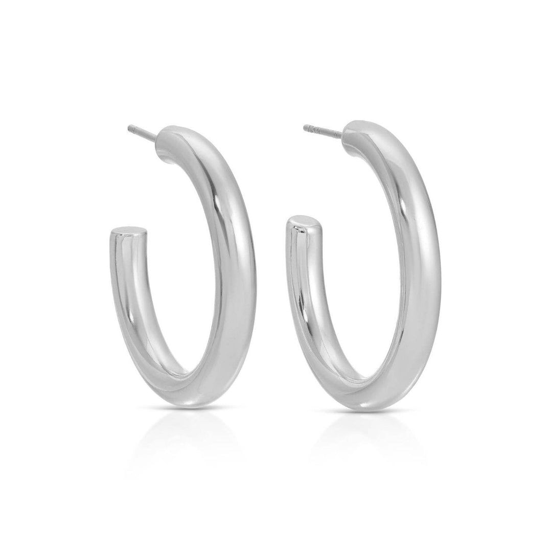The Perfect Hoop Earrings 1.2"