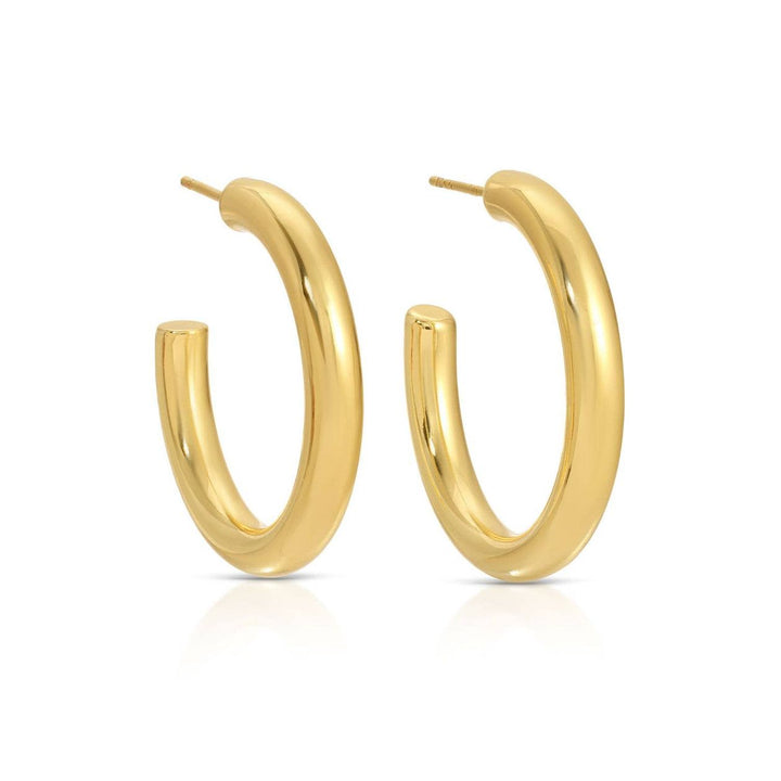 The Perfect Hoop Earrings 1.2"
