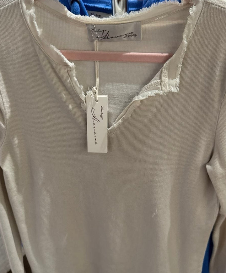 Ava Pigment Dye Long Sleeve