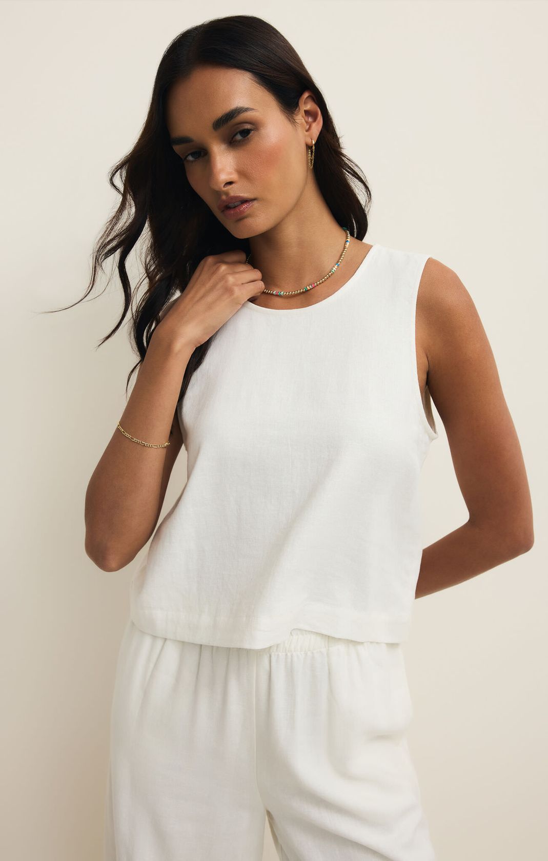 Sloane Linen Top