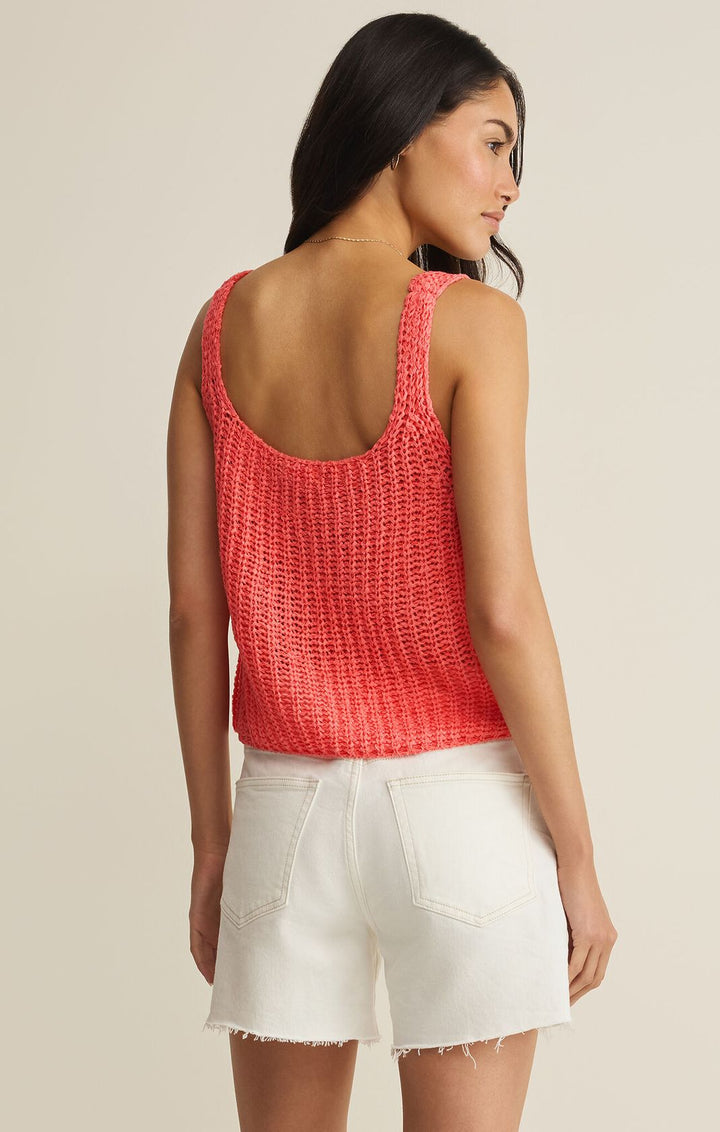 Tate Lace up Sweater Top