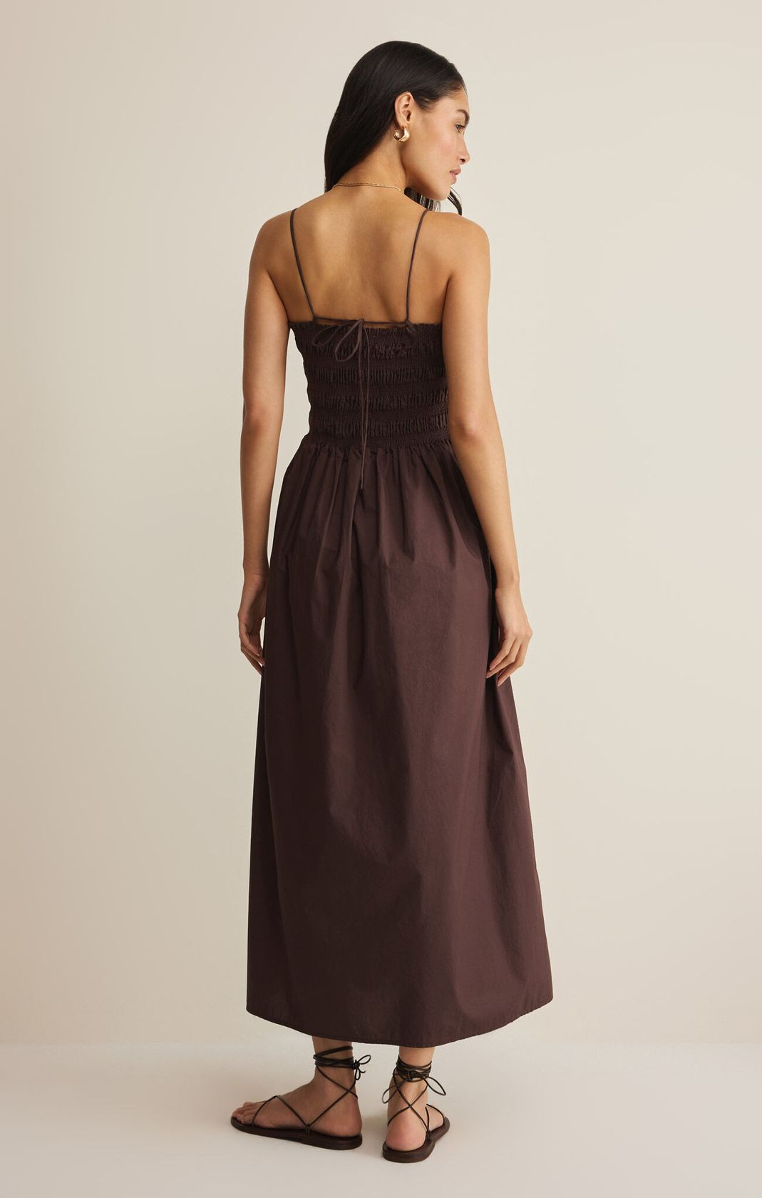 Cornelia Poplin Maxi Dress