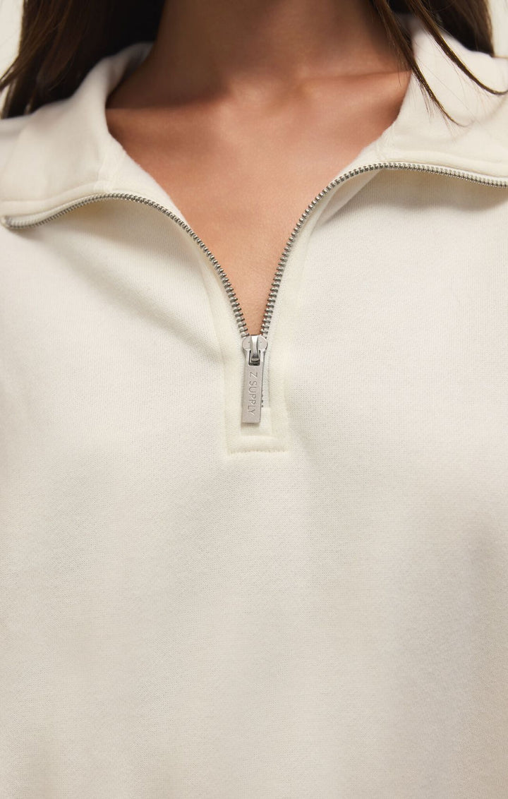 Downtown Half Zip Sweatshirt